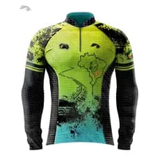 Camisa Camiseta roupa Ciclismo Romaria Fé seu nome uv50
