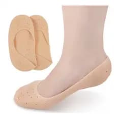 Protetor Para Calcanhar Sensíveis Rachados Pé Todo Calcanheira  Smiling Foot Silicone