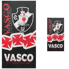 Kit Banho Do Vasco Toalha De Banho E Rosto Em Algodão 70% Oferta
