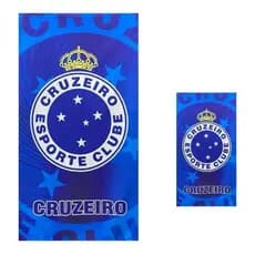 Toalha De Banho Do Cruzeiro Kit Com Duas Toalhas Estampadas Banho E Rosto