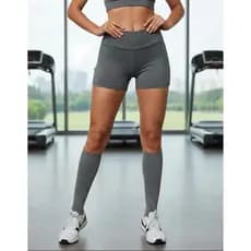 Shorts Legging Academia Corrida Malhação Caminhada Bermuda Feminina Legging Em Suplex