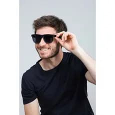 Oculos Surfista Masculino Grande Esportivo Uv400 Emborrachado Lentes Confortável