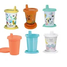 Tupperware Copo Tupper Baby com Bico 200ml C/ 2 Tampas