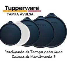 Tupperware Tampa de reposição Avulsa  para Redondinha, Caixas De Mantimento e tigelas