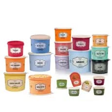 Tupperware Potes de Mantimento Linha Essences