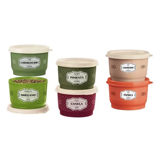 Tupperware Potinho Tempero 140ml Linha Essences