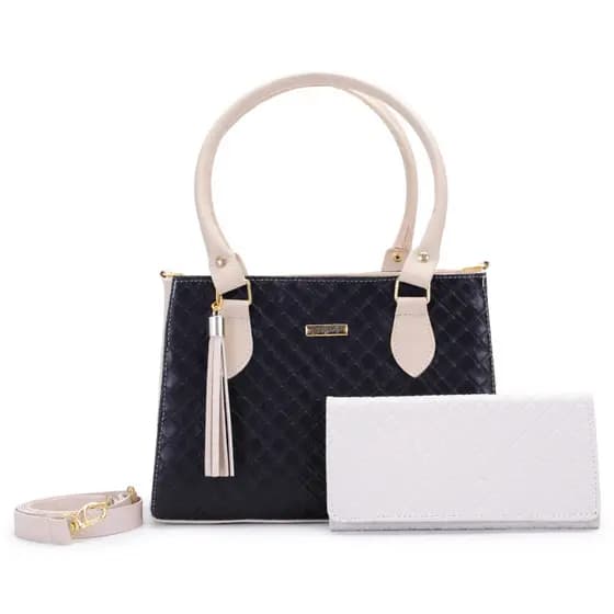Kit Bolsa Feminina de mão + carteira Barata