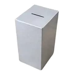 Cofre Para Guarda Moeda Em Aço