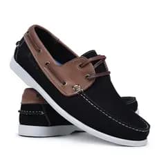 Mocassim Masculino Dockside Viena 606 Cores Conforto Drive Couro Legítimo Solado Borracha Casual