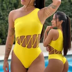 Maiô Nula Manga Feminino Liso Poliamida Alta Qualidade
