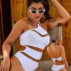 Maiô Body Feminino Engana Mamãe Com Tule Com Bojo - Tamanhos (M 38/42)