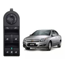 Botao De Vidro Eletrico Vectra 2006 2007 2008 2009 2010 2011 2012 Quadruplo