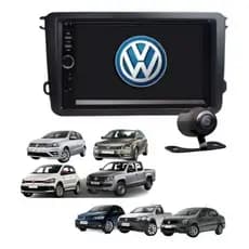 Central Multimidia Gol Voyage Saveiro Vw G7 G8 Espelhamento Usb Bt Camera De Ré
