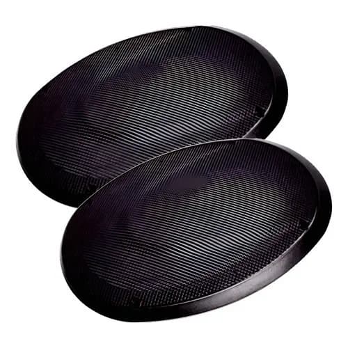 Par De Tela  Para Alto Falante De 6x9 Polegadas Kit 2 Peças Preto
