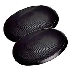 Par De Tela  Para Alto Falante De 6x9 Polegadas Kit 2 Peças Preto