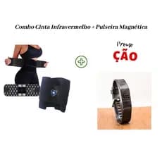 Combo Cinta Modeladora Infra + Pulseira Magnética Jbb
