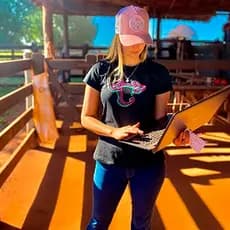 T-shirt Promoção feminina Country Estampada vaquinha Cores