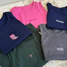 Blusa Regata basica feminina regata country bordada tshirt country western regata canelada regata bordado country