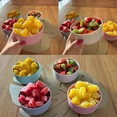 Kit 4 Bowls 455 Ml Resistente Para Microondas E Lava-louças