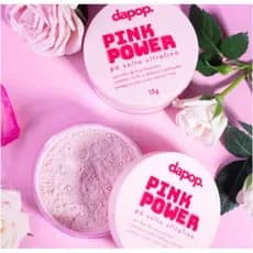 Pó Solto Ultrafino Rosa Mosqueta Pink Power - Dapop