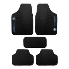 Kit Tapete De Borracha Volkswagen -Com Logo Da Vw Gol Voyage Parati G2 G3 G4 G5 G6 promoção