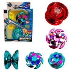 Kit Yoyo De Metal C/ Rolamento Profissional E Spinner Antistres