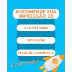 Serviço de Impressão 3D - Personalizada