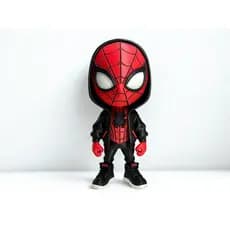 Boneco Action Figure Homem-Aranha Chibi Super-Herói