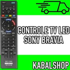 Controle Remoto Compativel TV SONY Bravia com Netflix Wlw7009