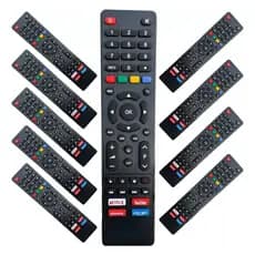 kit 10 Controle Remoto Compativel TV PHILCO netflix FBG9005 SKY9028 LE7250