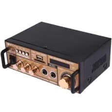 Mini Amplificador De Som Karaoke Usb Mp3 Fm Bluetooth 110v