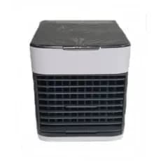 Mini Climatizador Ventilador e Umidificador De Ar Uso Com Agua Cooler 3 Velocidades Com Luz