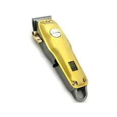 Máquina De Cortar Cabelo Profissional Recarregável Elétrico Sem Fio Kemei 1986 Pg