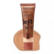 Base Líquida Soft Matte Bege Ruby Rose Hb-8050 - Bege 2 .