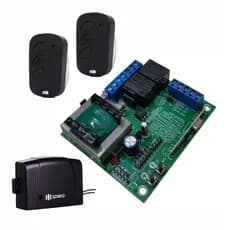 Central Rcg Motor Portão Original 2 Controles 1 Tx Car Brinde