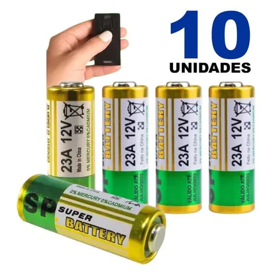 Kit Com 2/3/5/10 Unidades de A23 12v Para Controle Remoto De Portão | Envio Imediato