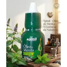 Óleo de Menta Puro 10ml  Alívio de Dores e Refrescância