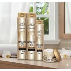 Kit Capilar Profissional Apaluza Belkit Fortalecimento e Crescimento dos Cabelos