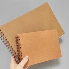 CADERNO SKETCHBOOK DESENHO  A5 ou A4
