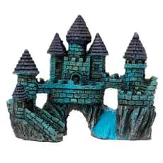 Enfeite para Aquário Castelo Medieval Médio decoração