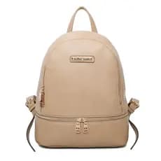 Mochila Feminina Lisa Social Estilosa FK380 Floater Miúdo Areia