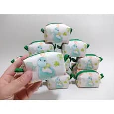 Porta Moeda Box c/24 Personalizado Dinossauro Lembrancinha