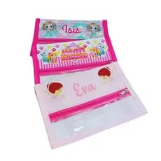 Porta Escova Personalizado Com o nome filho filha Diversos Temas Escola Escola Colegio Higienico