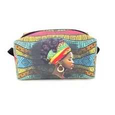 Necessaire Africa  Africana Étnica Color Consciência Negra Personalizada