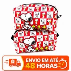 Necessaire Snoopy Organizador Porta fralda Farmacinha G
