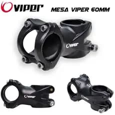 Mesinha Mesa Suporte Guidão Bicicleta 60mm x 31.8mm Alumínio Forjado Viper Bike