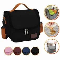Bolsa Térmica Feminina Com Alça Bolsa Termica Para Marmita Pequena Para Comida Bebida Trabalho