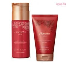 Kit Floratta Red Loção Hidratante + Sabonete Líquido Corporal (2 Itens) o Boticário