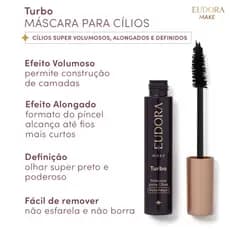 Máscara de Cílios Bomb Volumaço Eudora Make 10g