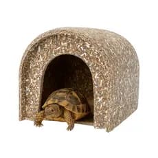 Toca Para Mini (filhote) de Tartaruga Terrário Em Madeira Ecológica